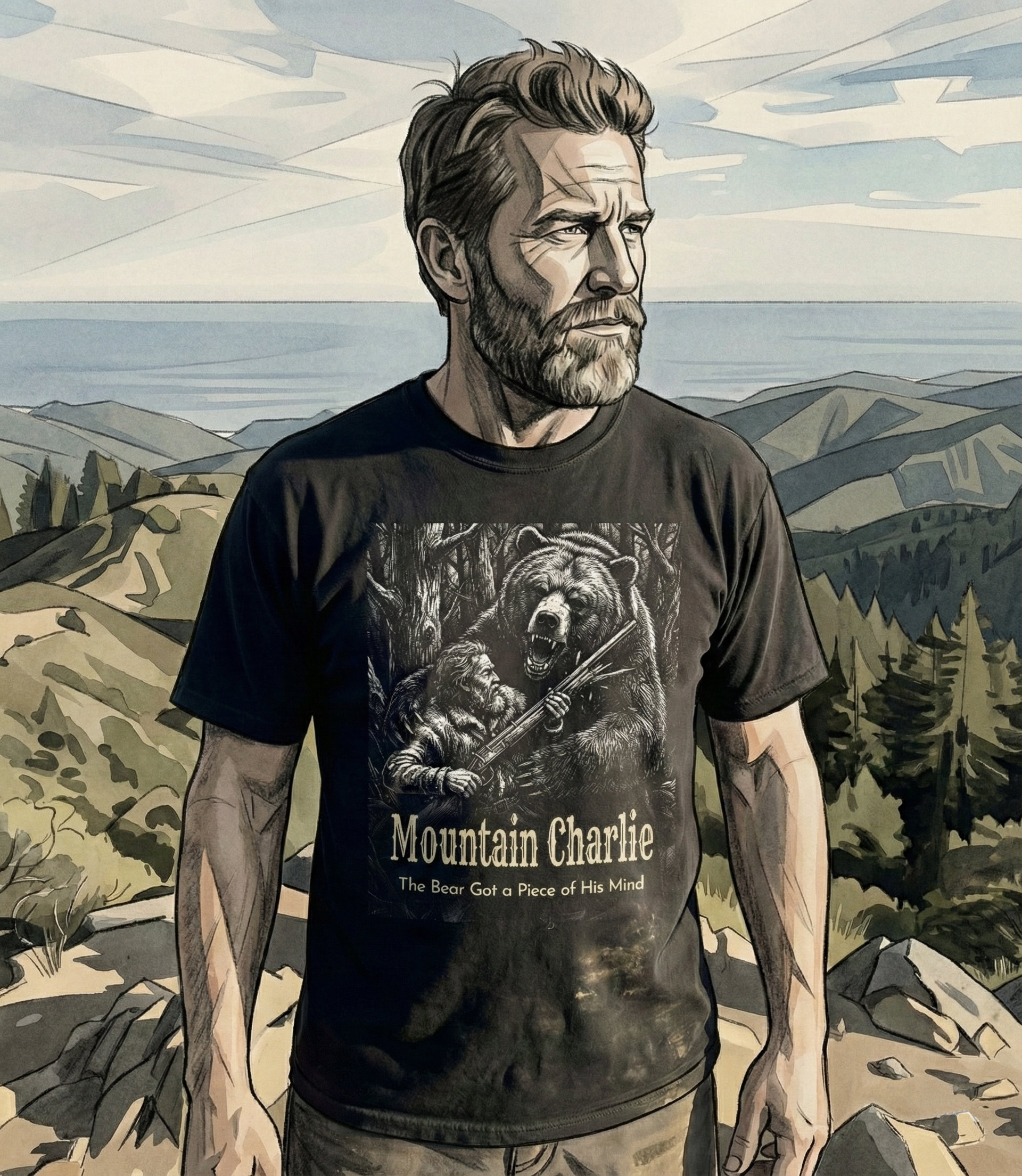 Mountain Charlie Tee